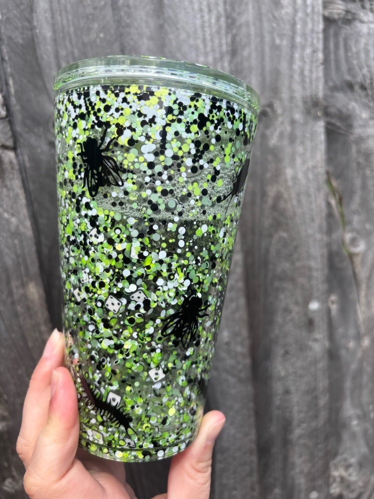 Oogie Boogie 15oz Snow Globe Tumbler