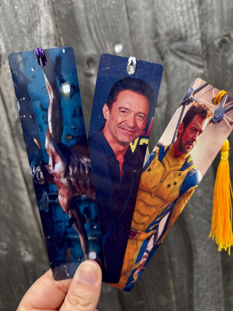 Wolverine / Hugh Jackman Bookmark Trio