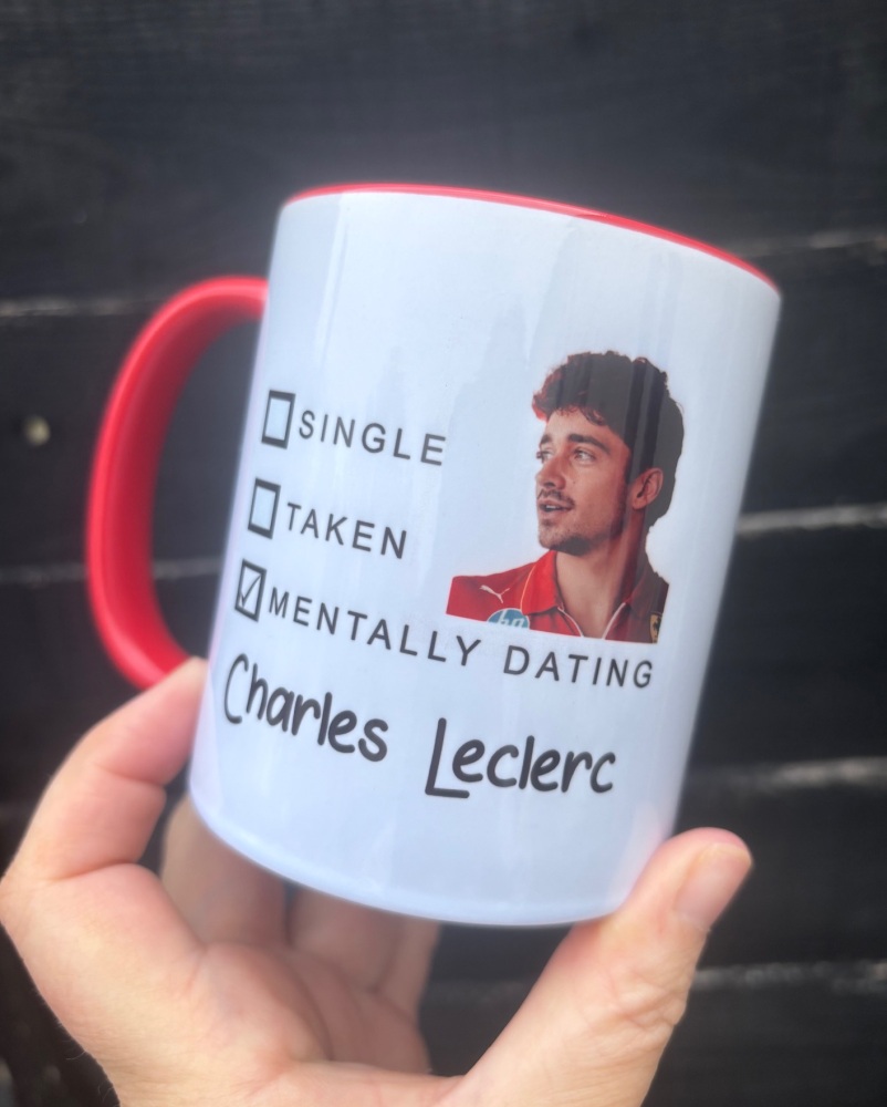 Mentally Dating Charles Leclerc Mug