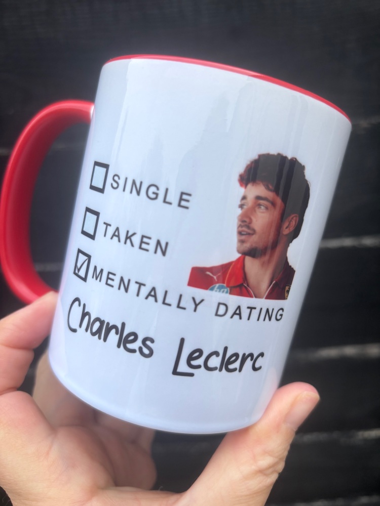 Mentally Dating Charles Leclerc Mug