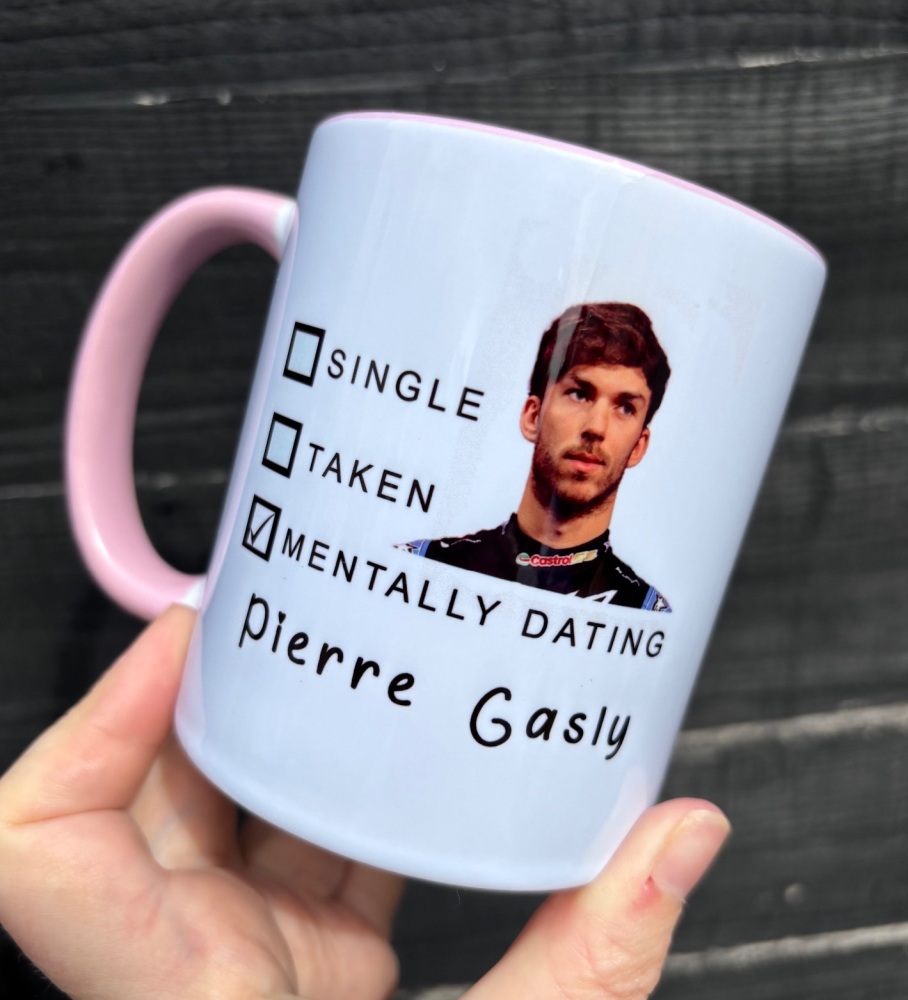 Mentally Dating Pierre Gasly Mug
