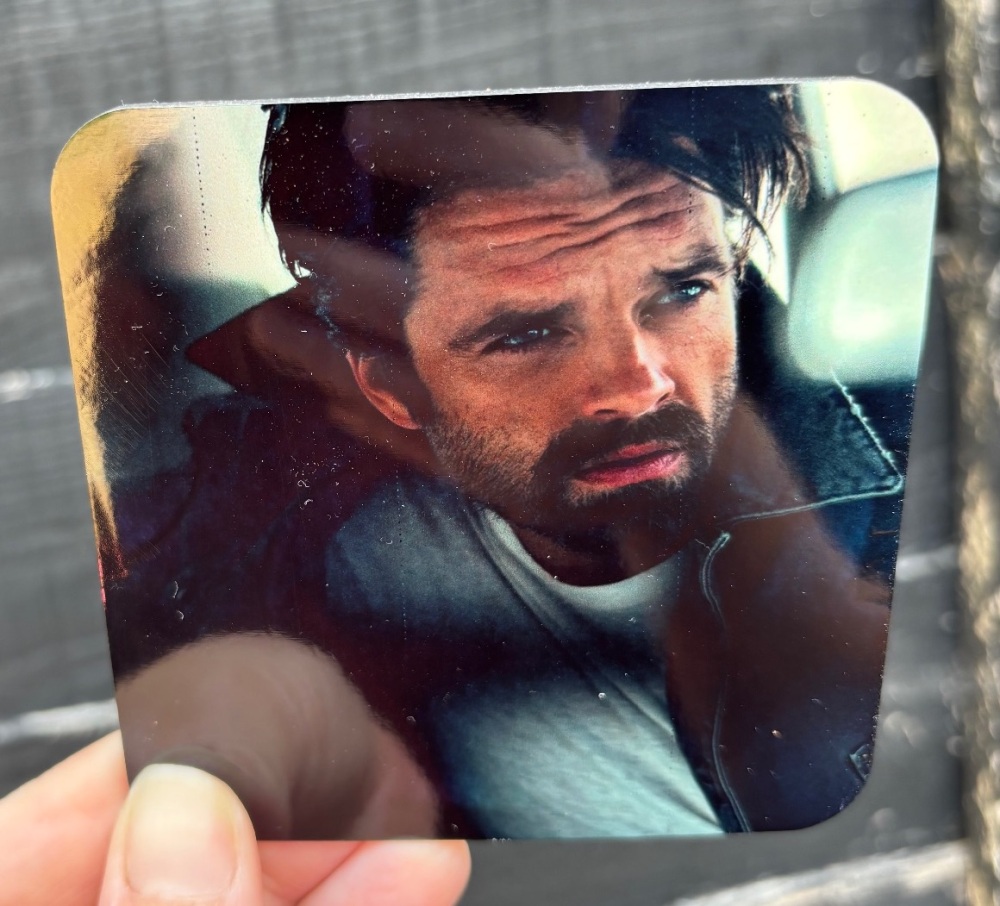 Seb In Car Coaster