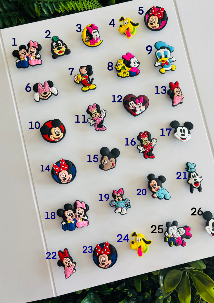 Mickey & Friends Croc Charms