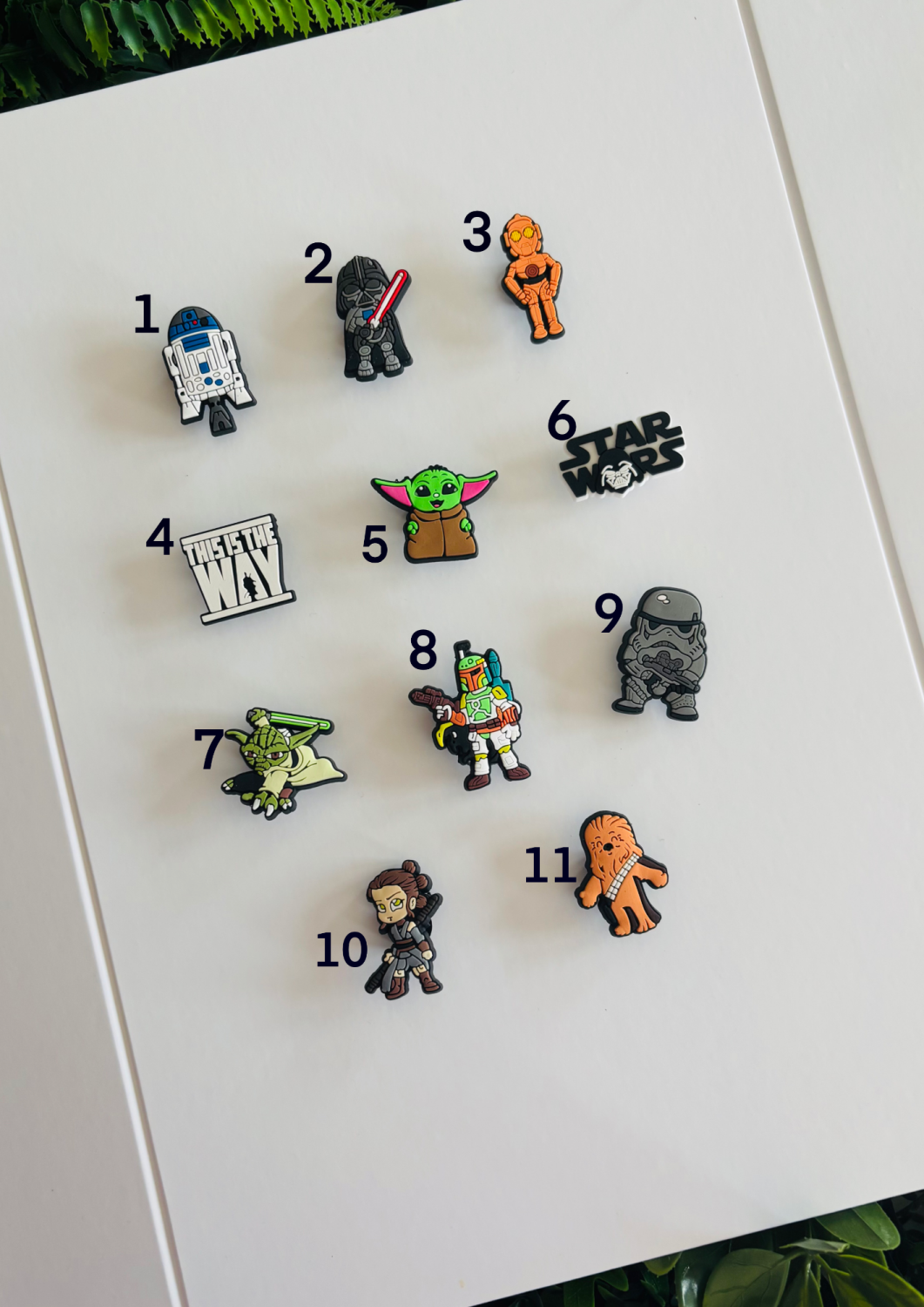 Star Wars Croc Charms