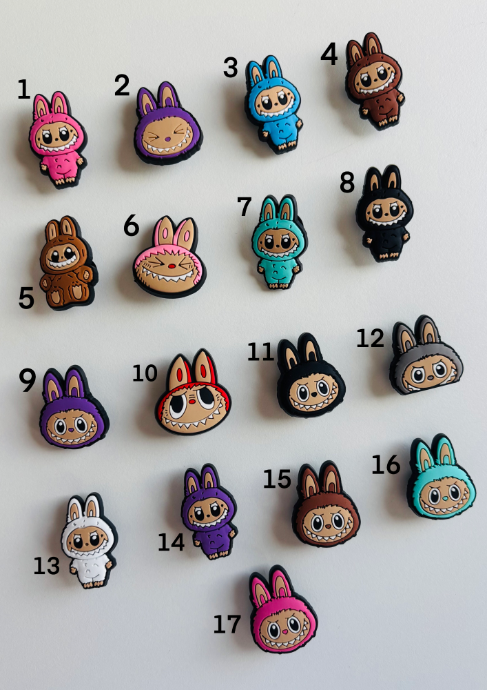 Labubu Croc Charms