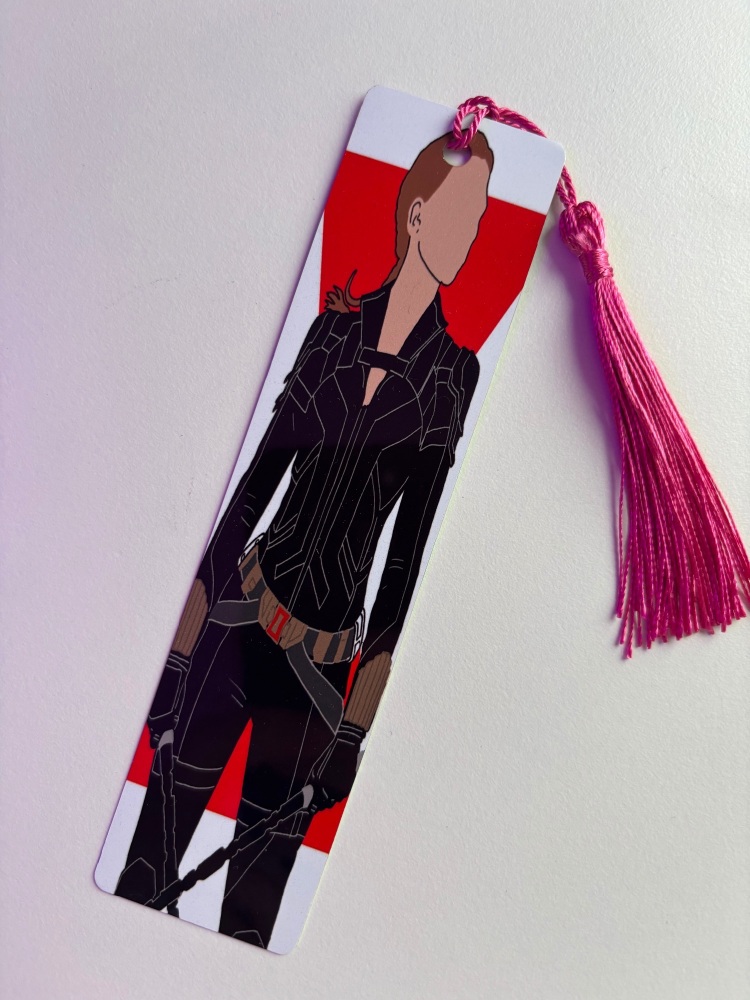 Black Widow Faceless Bookmark