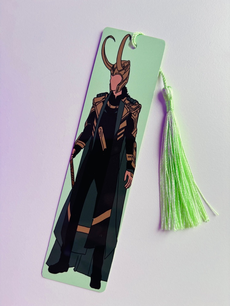 Loki Faceless Bookmark