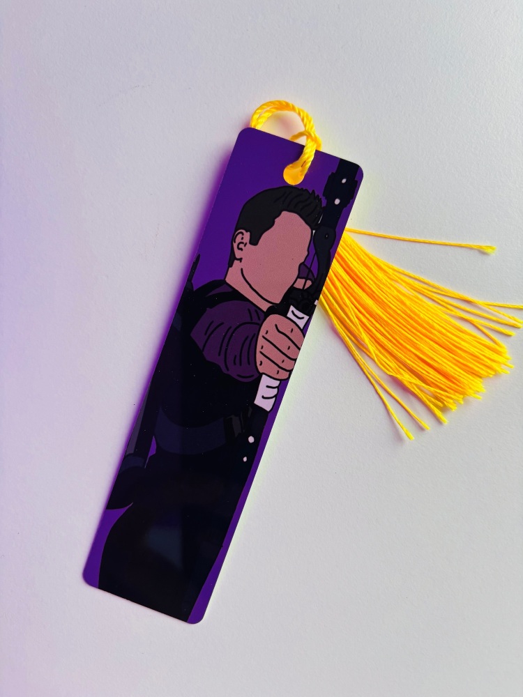 Hawkeye Faceless Bookmark