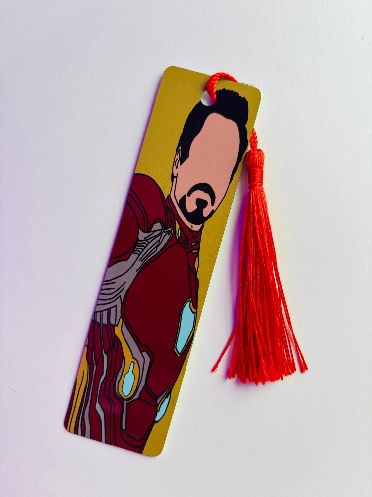 Iron Man Faceless Bookmark