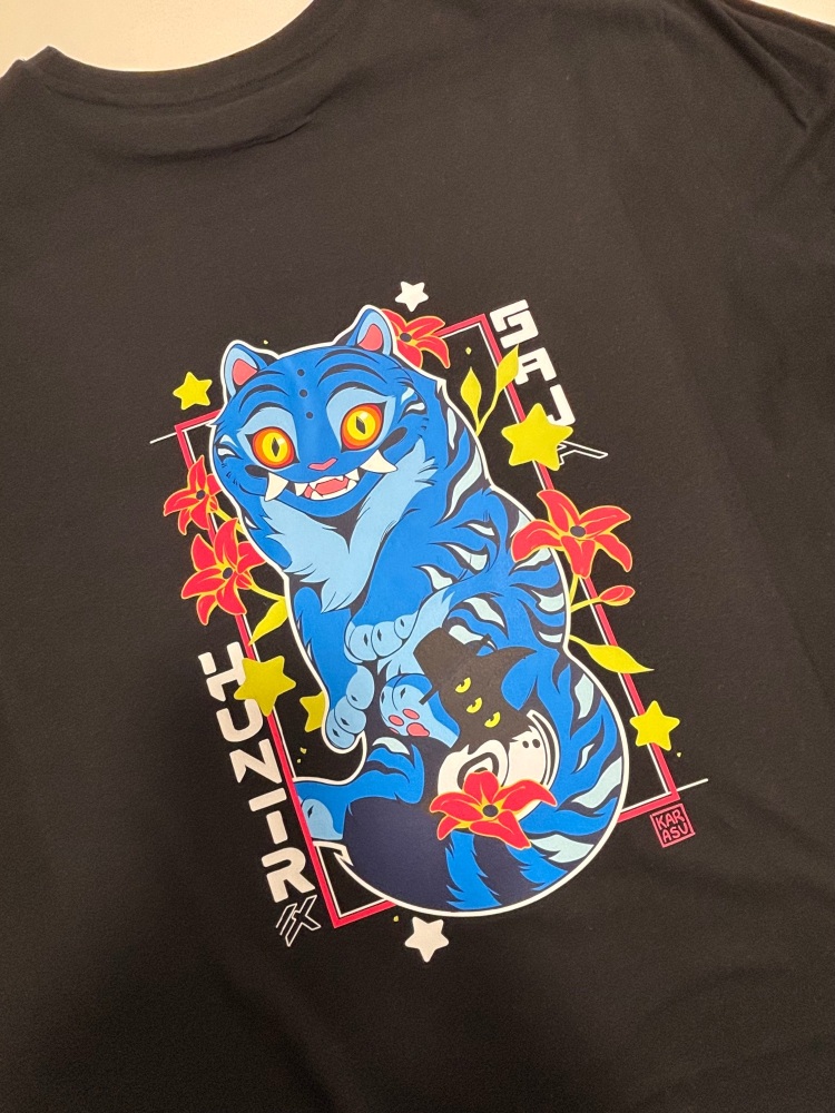 K-Pop Demon Hunters Derpy Tiger T-shirt