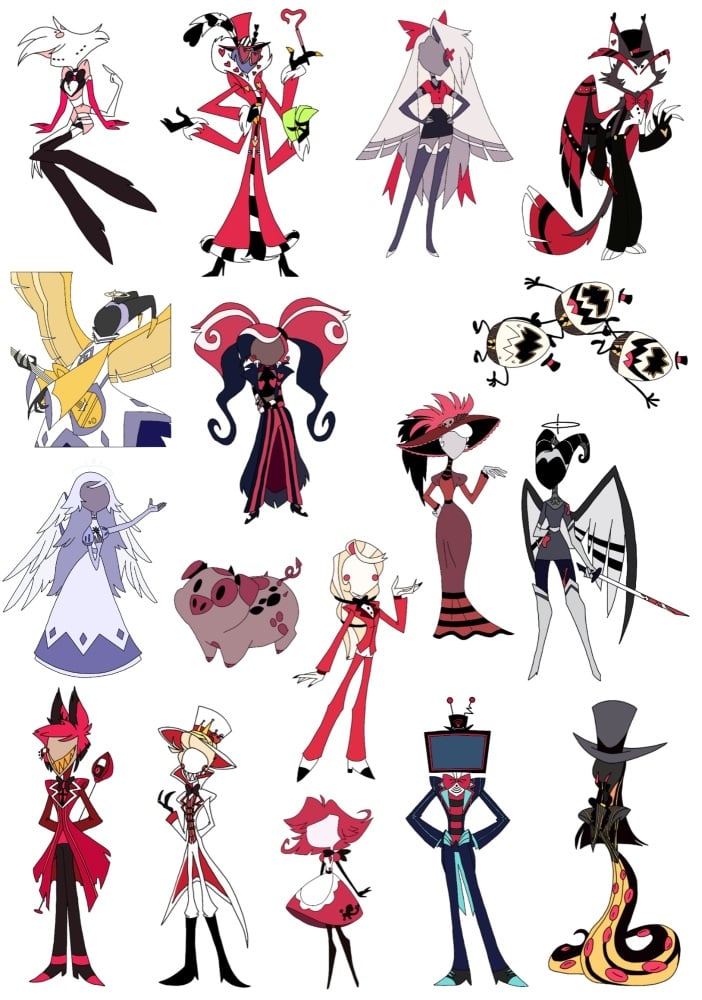 Hazbin Hotel Sticker Pack