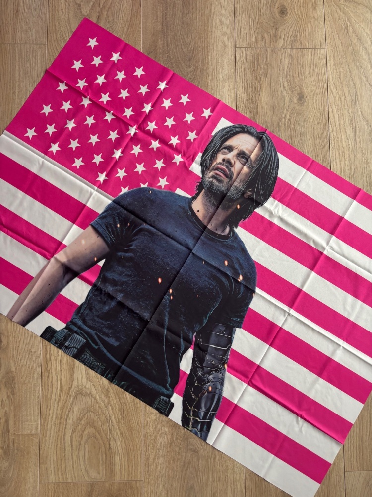 Thunderbolts Bucky Flag