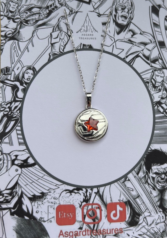 Winter Soldier Star Necklace