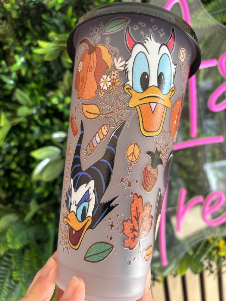 Halloween Mickey & Friends Black Colour Changing Cold Cup