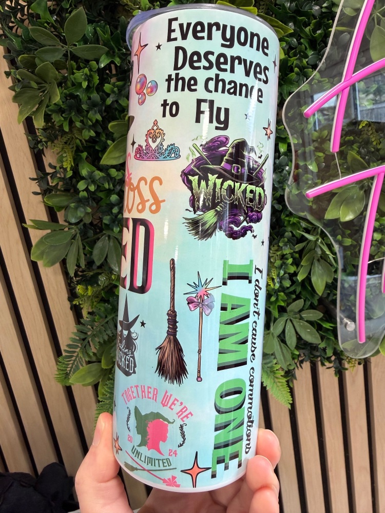 Wicked Quotes 20oz Tumbler