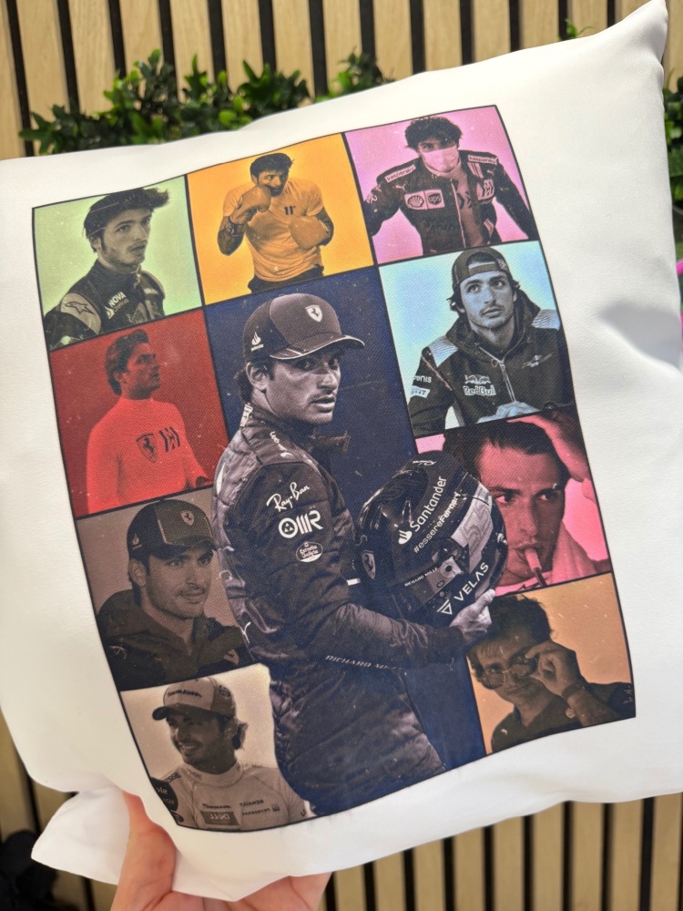 Carlos Sainz Eras Cushion