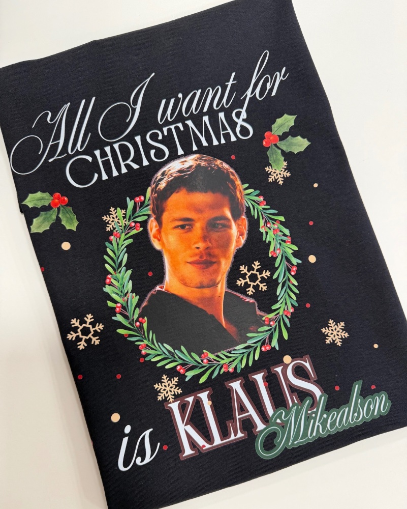 All I Want For Christmas Is Klaus T-shirt