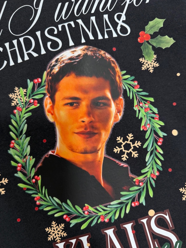 All I Want For Christmas Is Klaus T-shirt