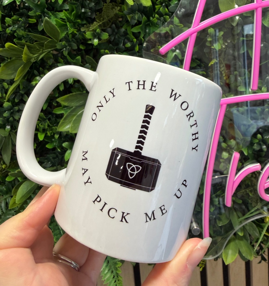 Thor Only The Worthy Mug