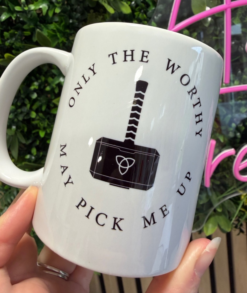 Thor Only The Worthy Mug