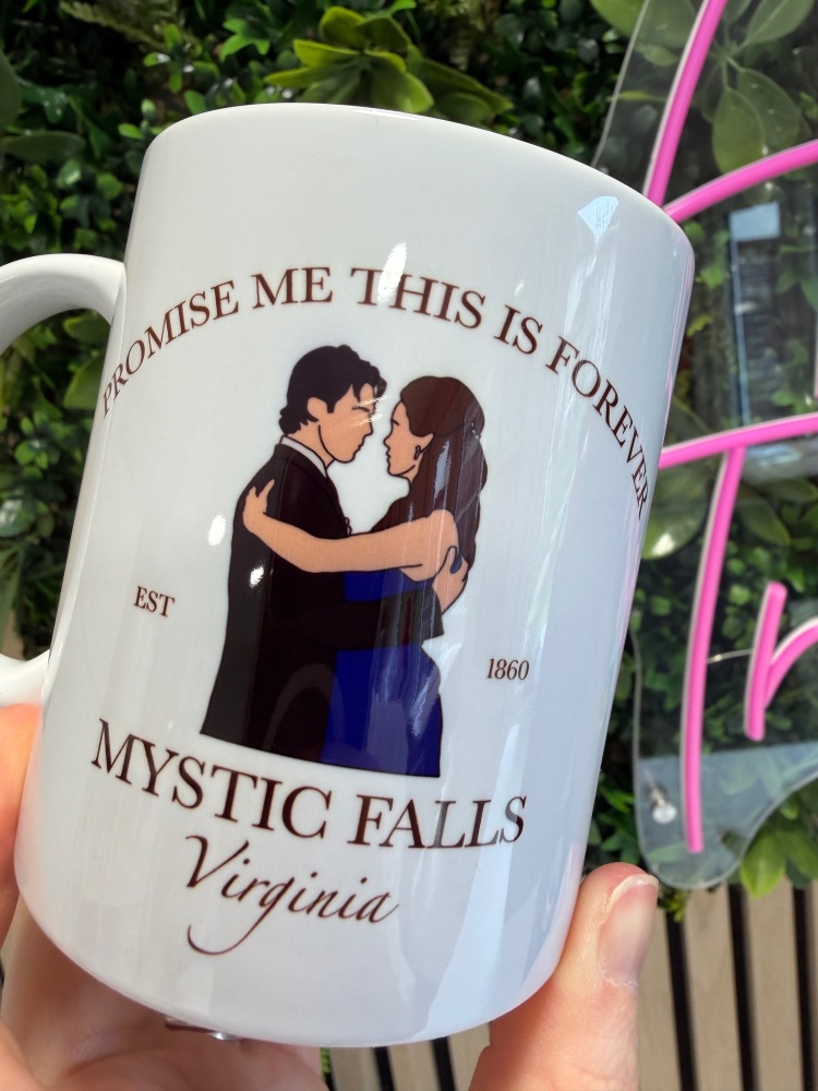 Promise Me Delena Mug