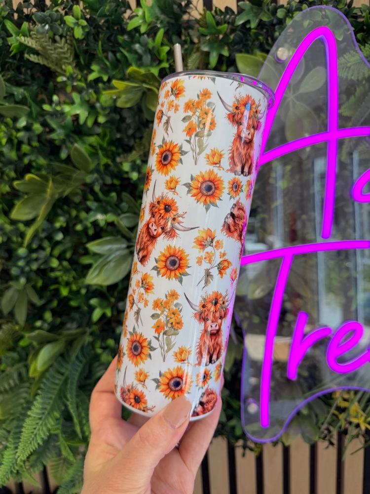 Highland Cows 20oz Tumbler