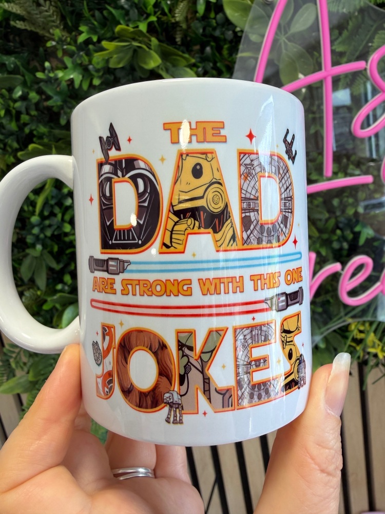 Star Wars Dad Jokes Mug