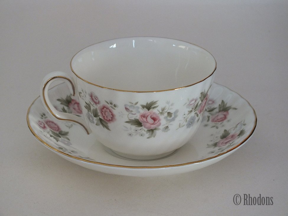 Minton Spring Bouquet Tea Cup and Saucer