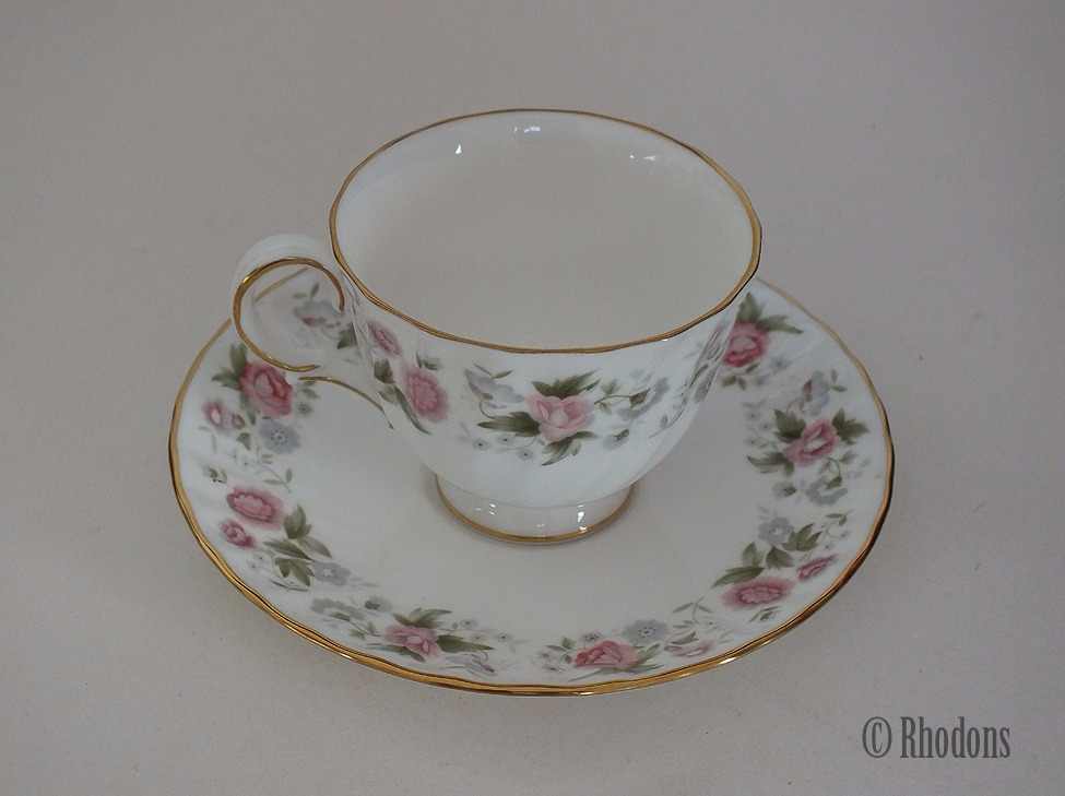 Minton Spring Bouquet Coffee Cup And Saucer