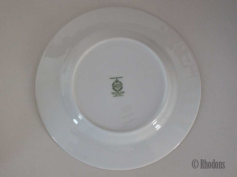 Minton Spring Bouquet Side Plates, Bread & Butter Plates. Set of 6