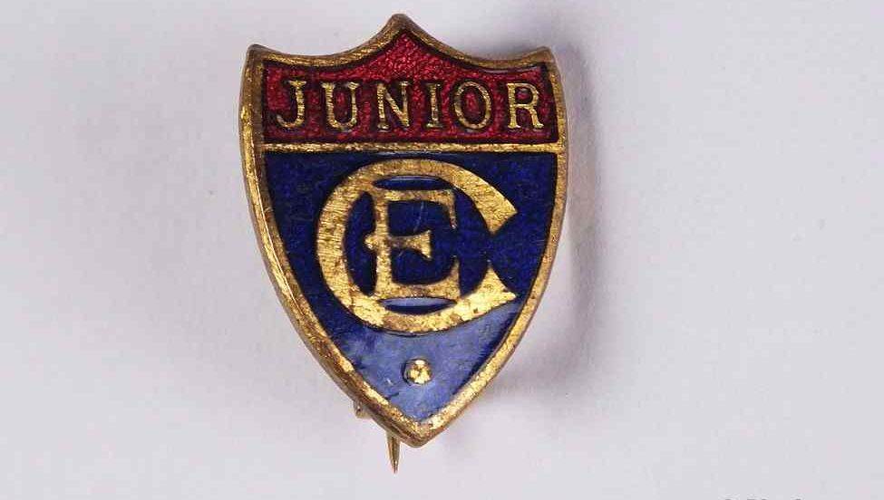 Junior Church of England Enamel Lapel Pin Badge