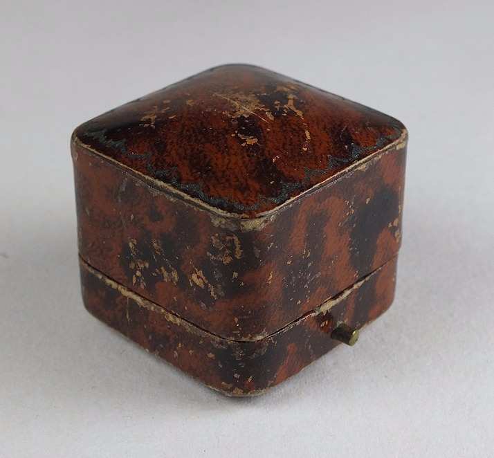 Antique Jewellers Ring Box, Display Case, Circa 1930/40s