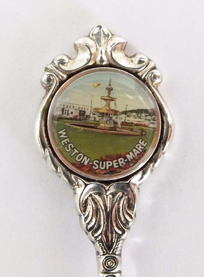 Weston Super Mare, Stuart Silver Plate Souvenir Spoon