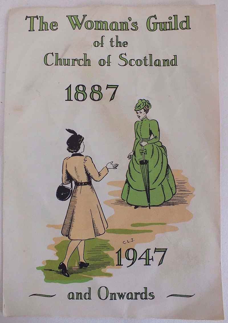 The Womans Guild of the Church of Scotland 1887-1947 Diamond Anniversary Pa