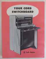 Pacific Telephone Your Cord Switchboard System, Advertising Brochure, Circa 1950s