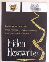 Friden Flexowriter Model SFD, Advertising Brochure, Circa 1959
