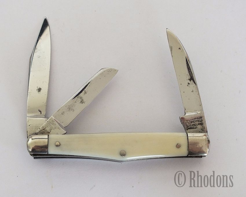 Multi Blade Folding Pocket Knife, C Johnson & Co, Sheffield