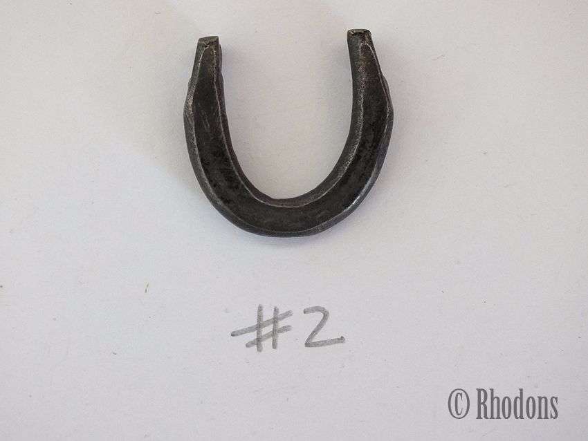 Miniature Blacksmith Forged Lucky Horseshoe (Lot #2)