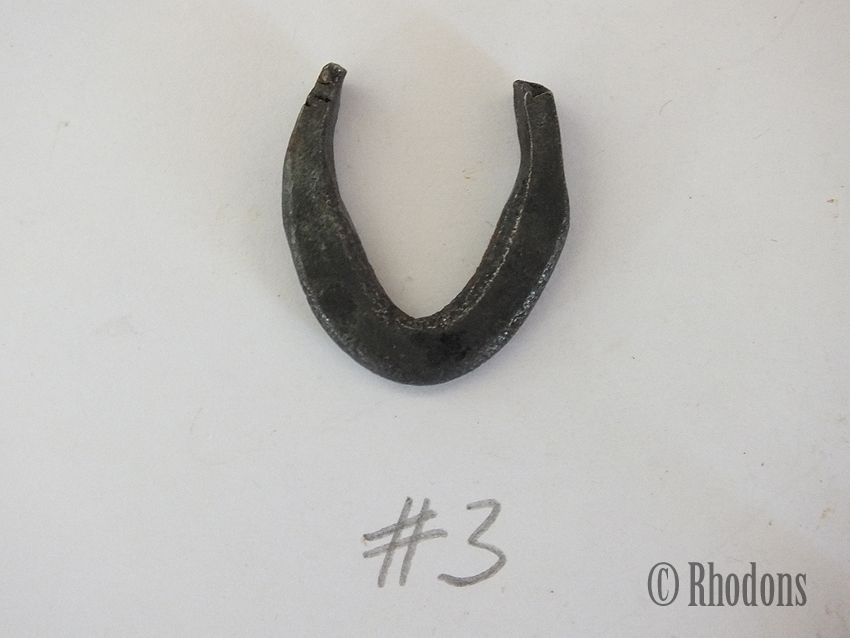 Miniature Blacksmith Forged Lucky Horseshoe (Lot #3) 