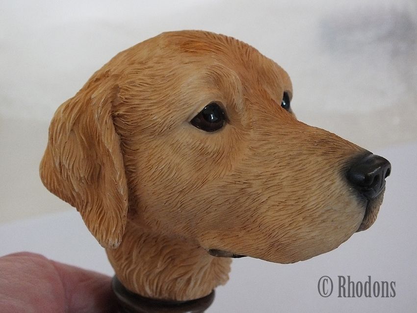 Figural Wine Bottle Stopper, Labrador / Hunting Dog Head