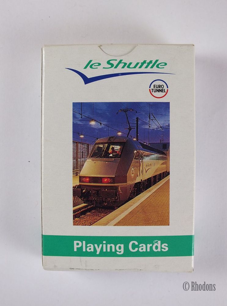 Vintage 'Le Shuttle' Euro Tunnel Playing Cards