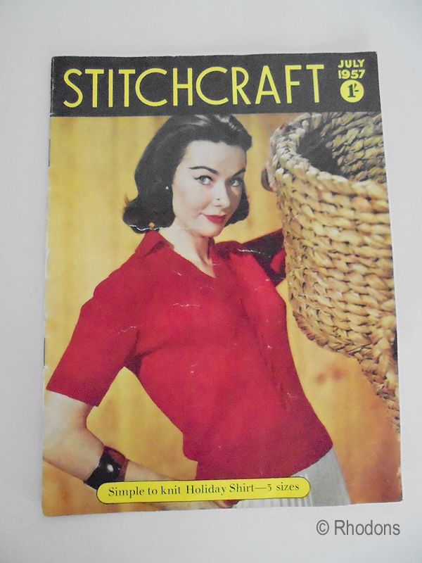 Stitchcraft Magazine, July 1957 Edition