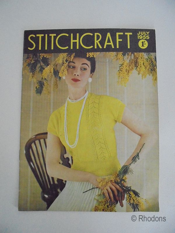 Stitchcraft Magazine, July 1955 Edition 