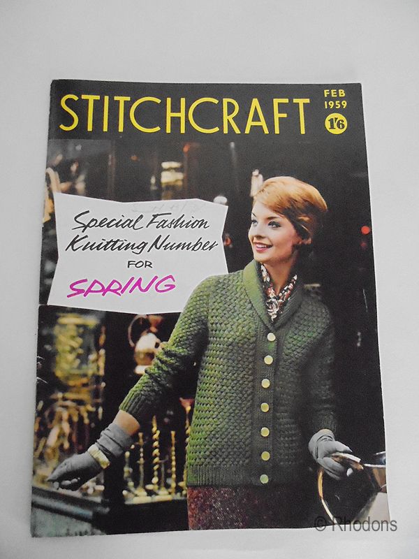 Vintage Stitchcraft Magazine February 1959 Edition 