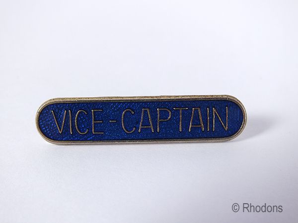Vice Captain Bar Badge, Blue