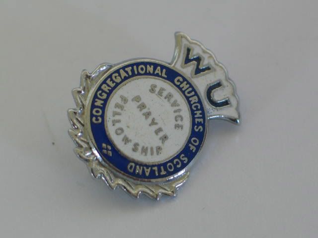 Congregational Churches Of Scotland Women's Union Enamel Badge 