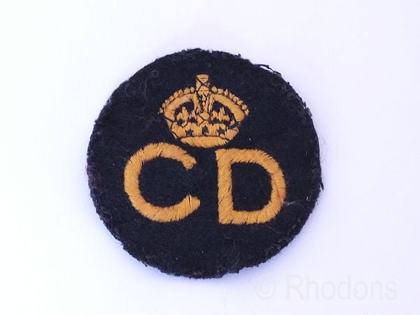 WWII British Civil Defence Badge