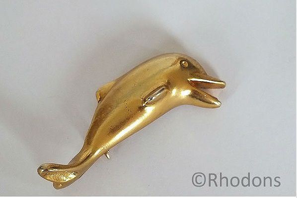 Dolphin Brooch