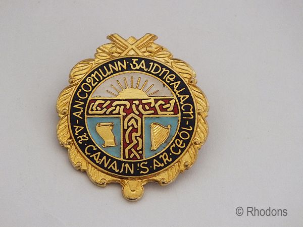 The Gaelic Association of Scotland (An Comunn Gàidhealach) Badge, 1960s