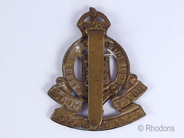 Royal Ordnance Corps Regimental Cap Badge
